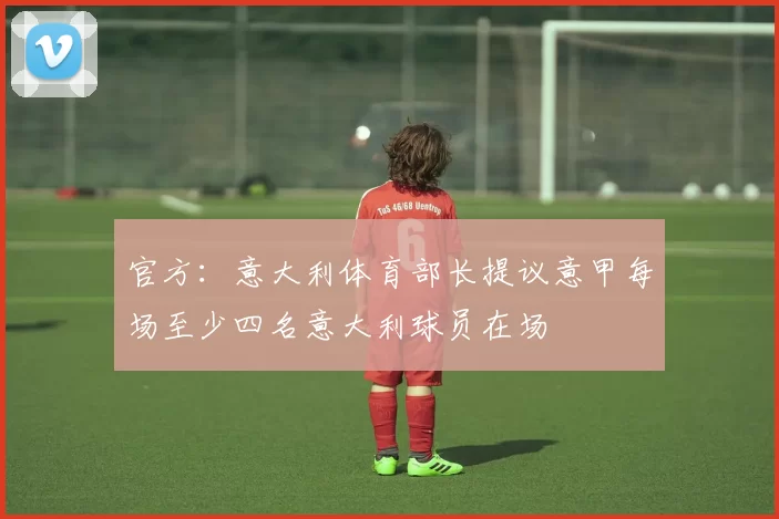 官方:意大利体育部长提议意甲每场至少四名意大利球员在场