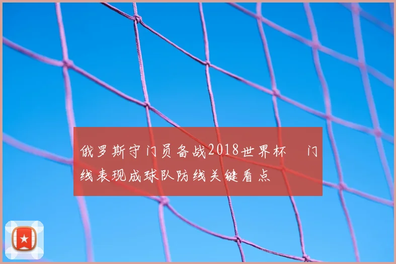 俄罗斯守门员备战2018世界杯　门线表现成球队防线关键看点